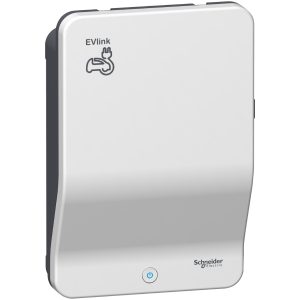 SCHNEIDER Borne de recharge EVlink Smart – T2S 22kW + TE 2,3kW - RFID - EVB1A22P4ERI