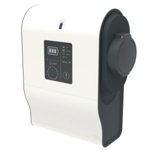 Legrand Borne monophasée plastique avec lecteur RFID Green ‘up Premium pour 1 véhicule électrique Mode 3 - 7,4kW 32A